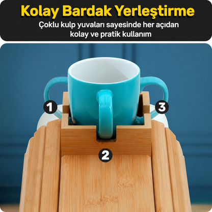 Ahşap Kanepe Tepsisi